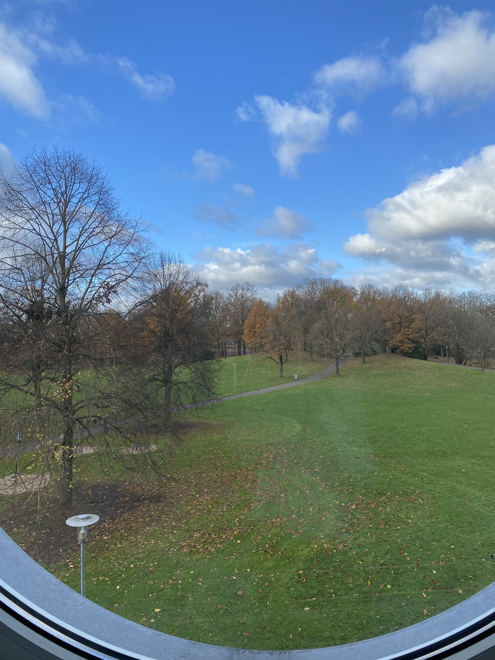 Blick aus dem Schlafzimmer